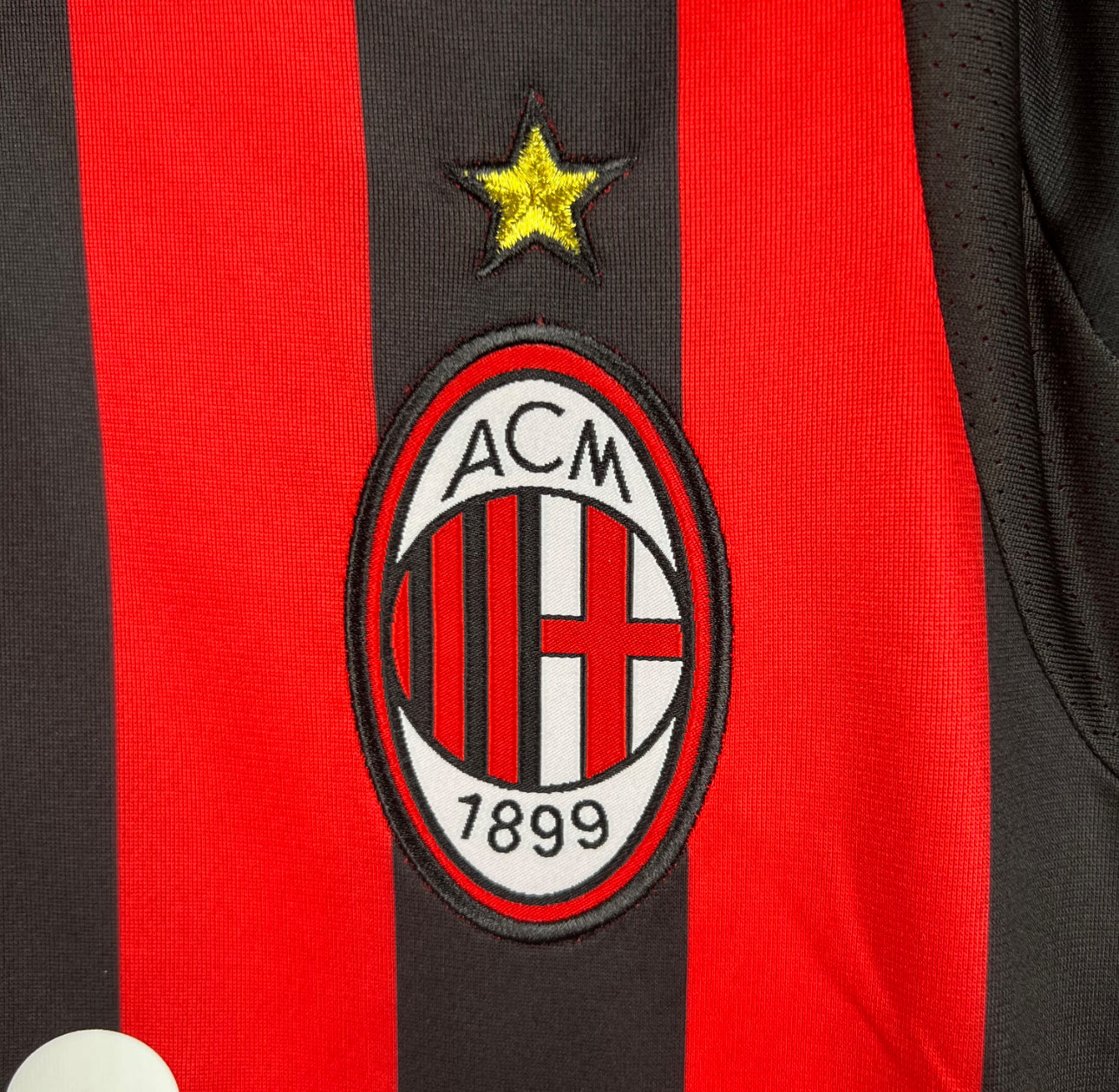 Maillot Rétro AC Milan Domiciles Manches longues 09/10