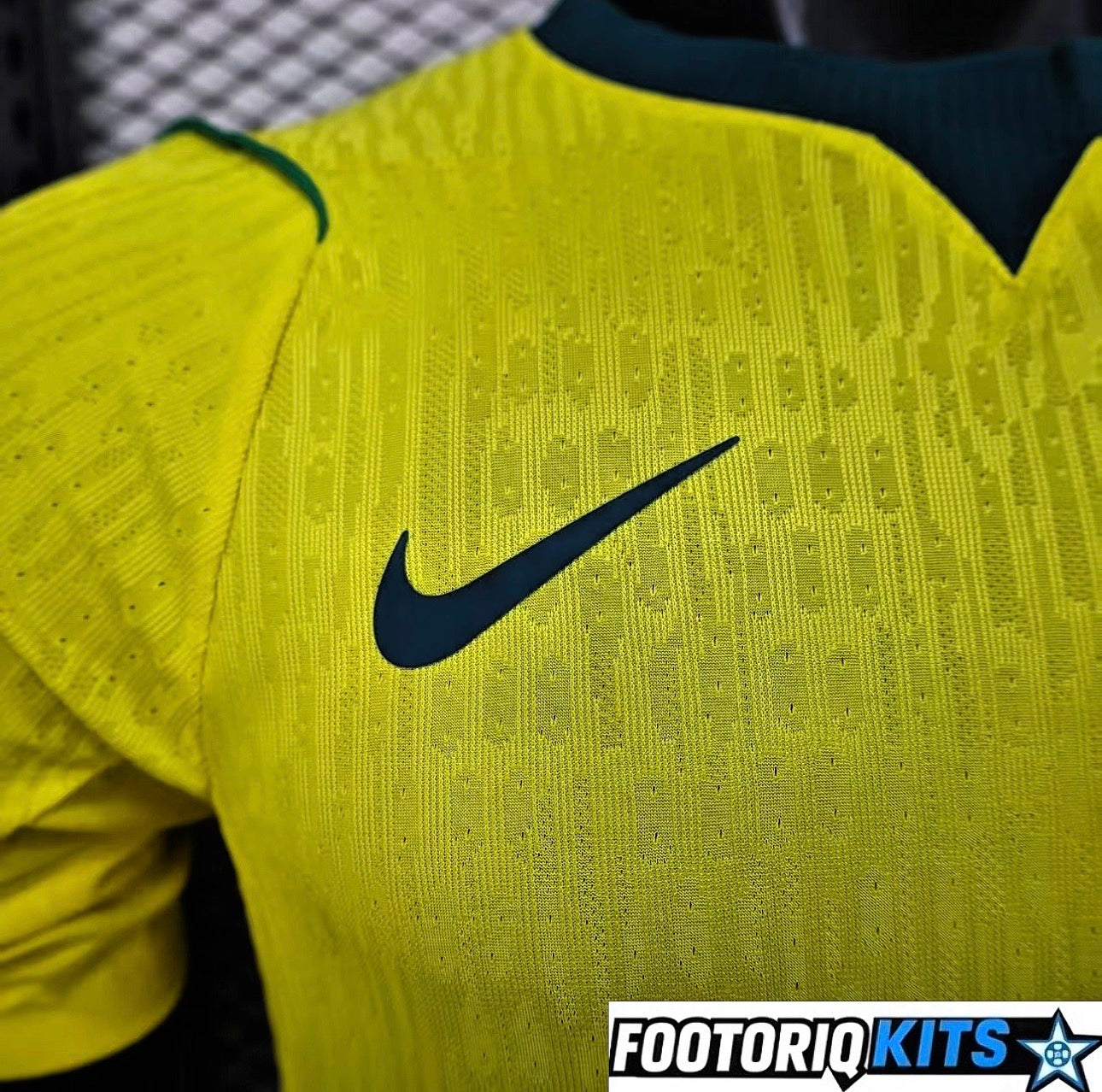 Version Joueur Maillot Brésil Domicile 25/26 Coupe Du Monde