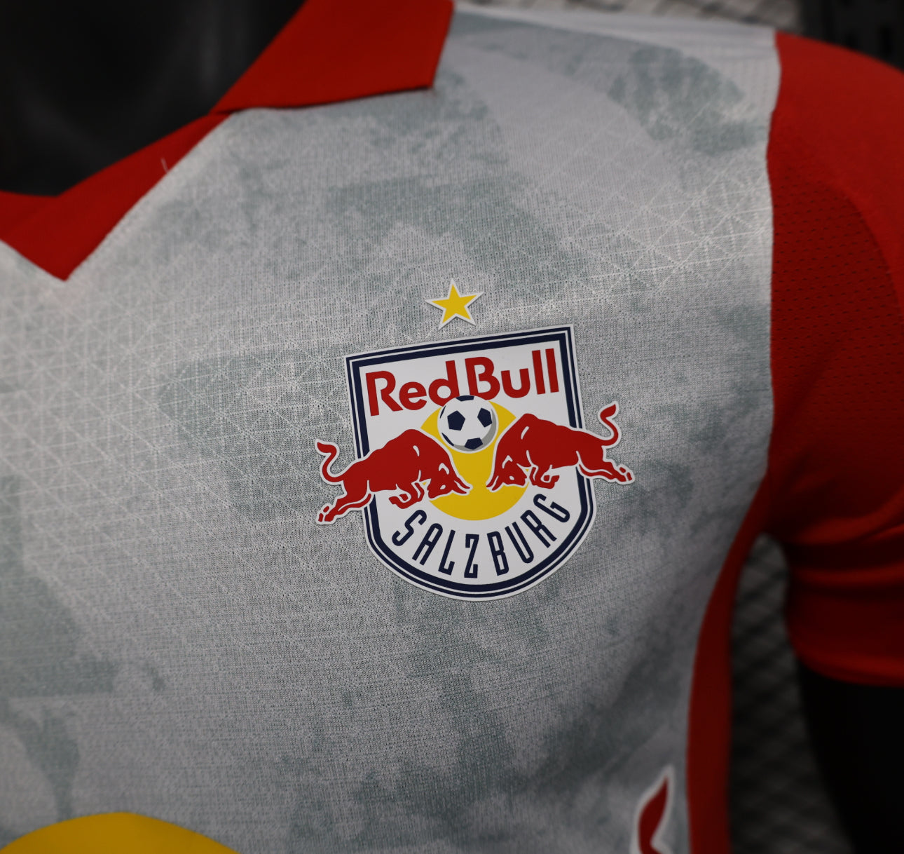 New York Red Bulls Heimtrikot Grau 25/26