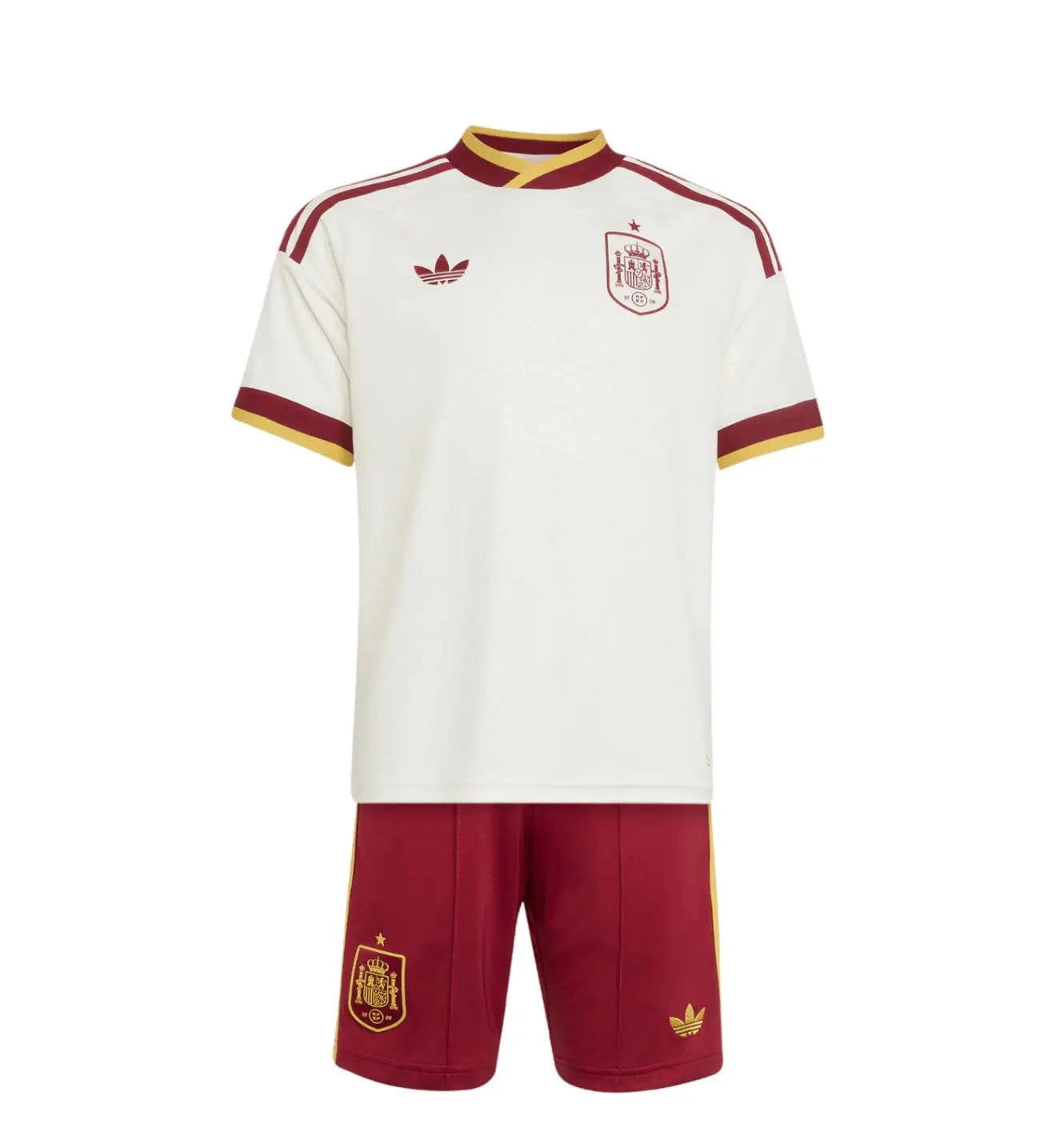 Maillot Enfant Espagne Extérieur 2026 CDM Fábrica das Tailandesas