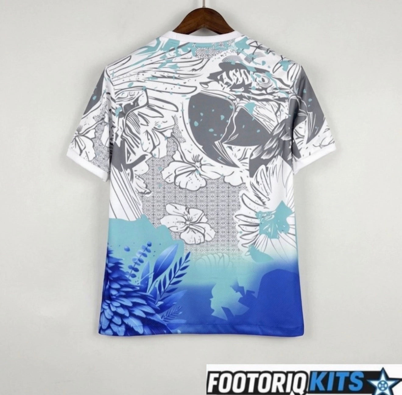 Maillot Brésil Perroquet Bleu 2025 Fábrica das Tailandesas