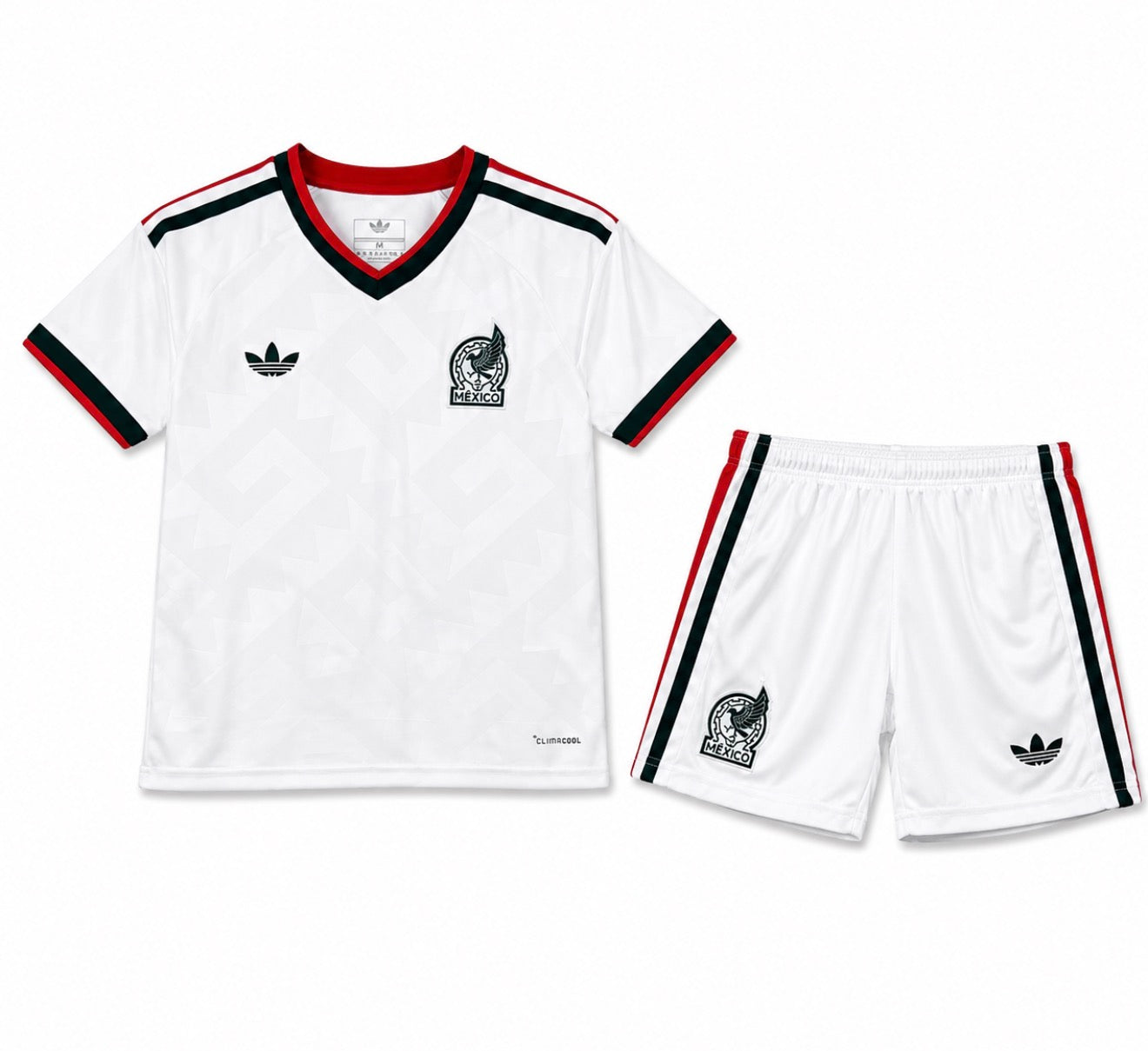 Maillot Enfant Mexique Extérieur 2026 CDM Fábrica das Tailandesas