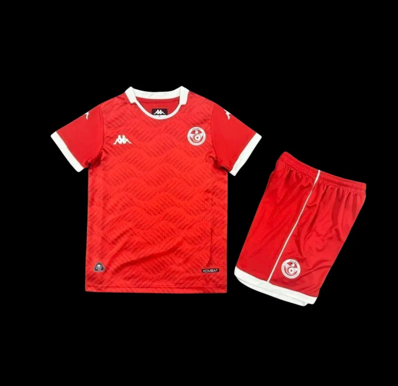 Maillot Enfant Tunisie Domicile 2026 CDM Fábrica das Tailandesas