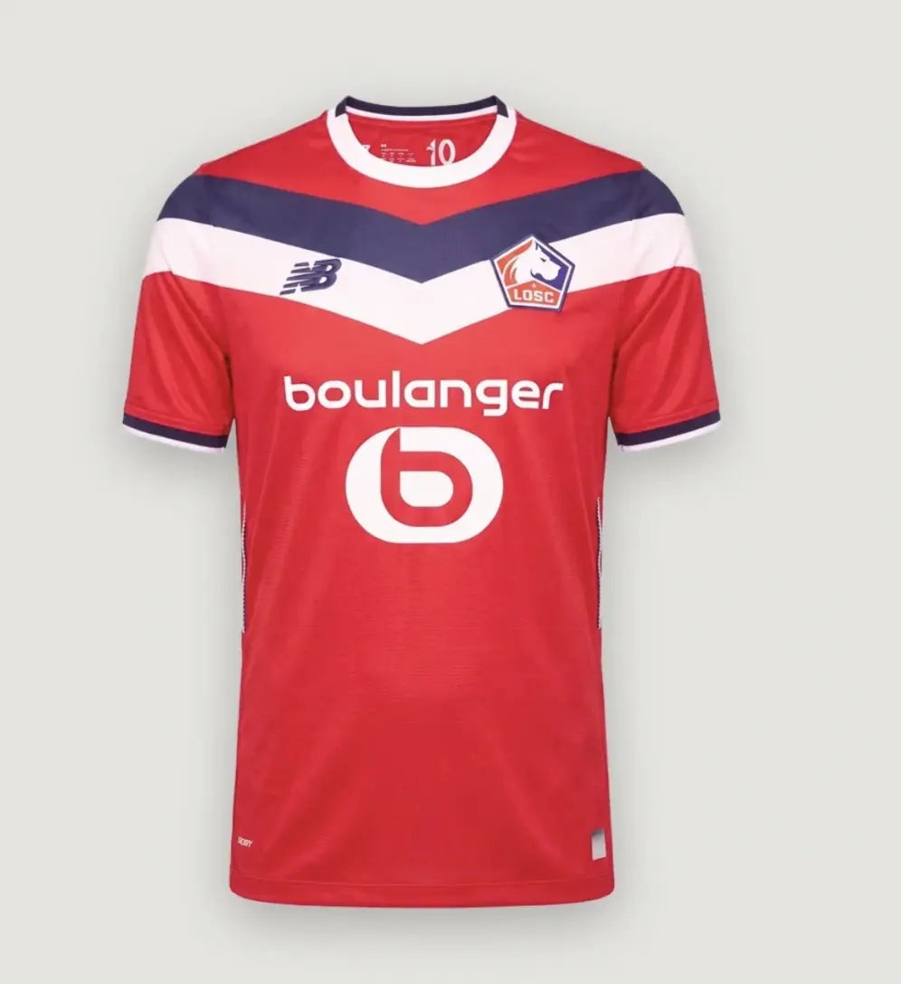 Maillot Lille Domicile 2026 Rouge Fábrica das Tailandesas