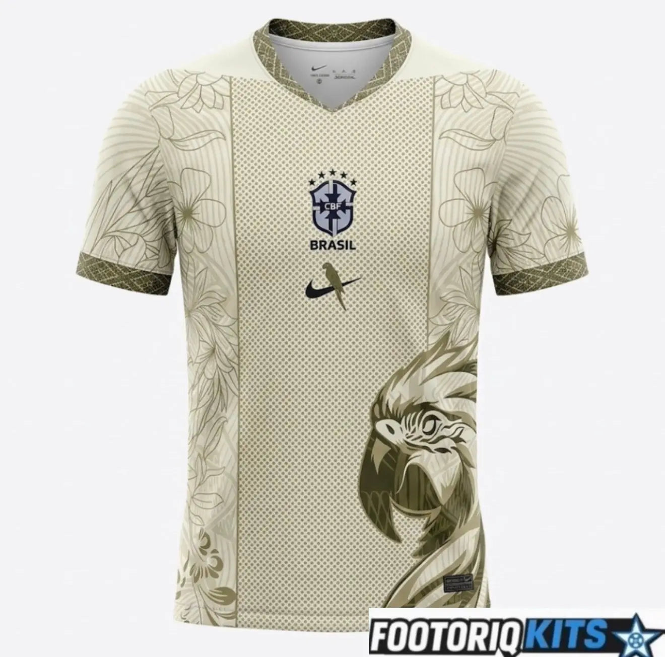 Maillot Concept Brésil Or 25/26 Footoriq Kits