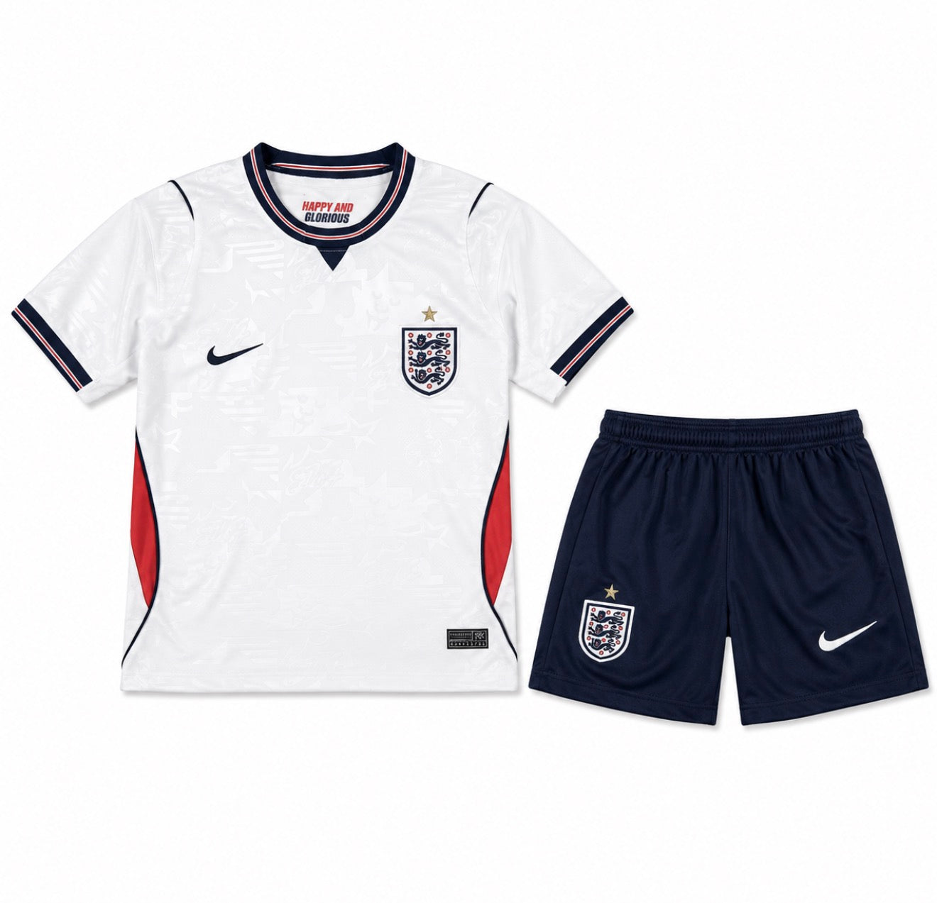 Maillot Enfant Angleterre Domicile 2026 CDM Fábrica das Tailandesas