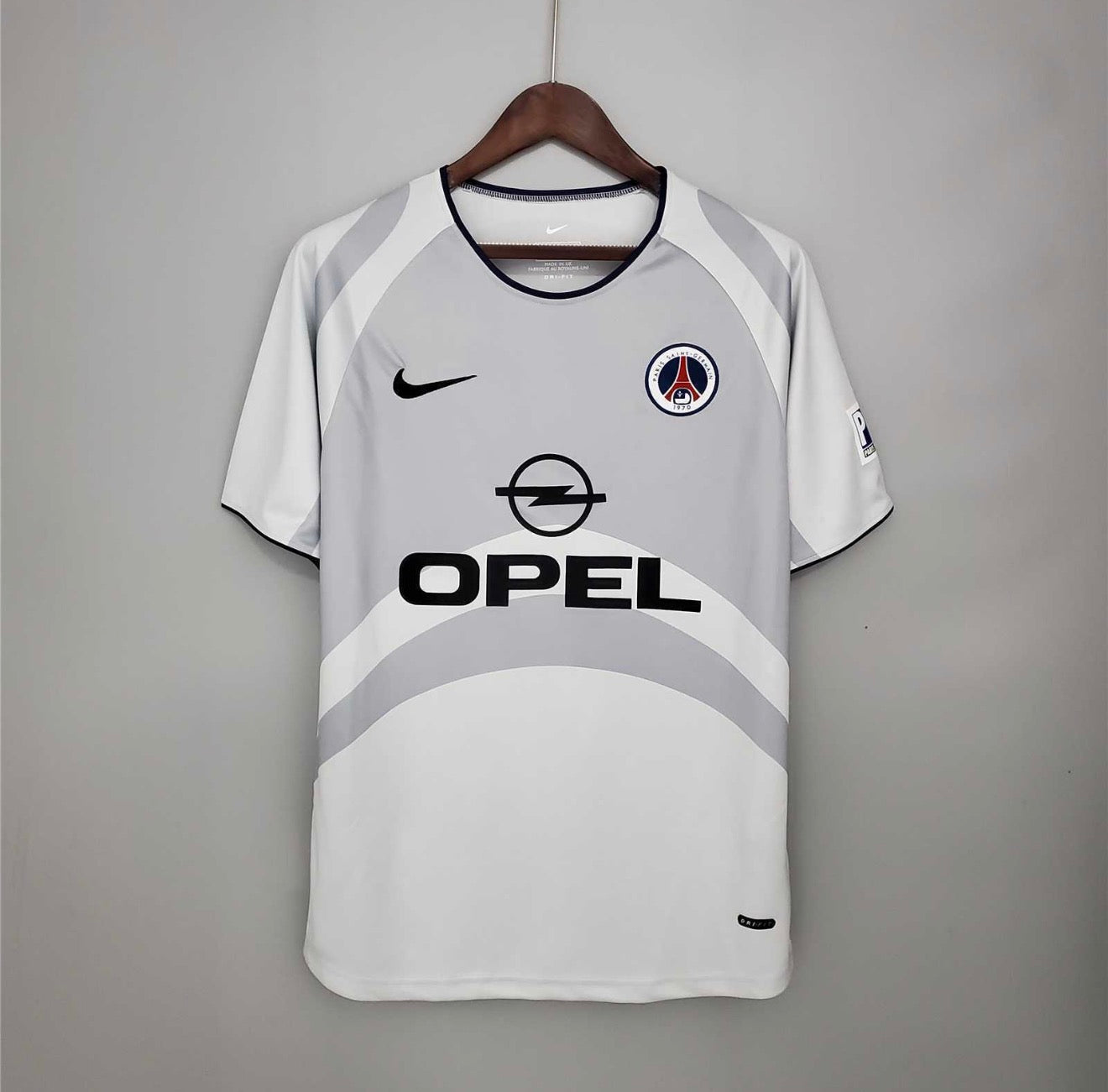 Maillot Paris Saint-Germain 01/02 Extérieur Fábrica das Tailandesas
