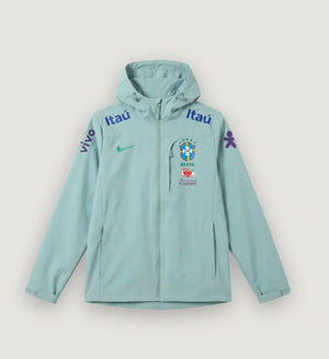 Veste Coupe-Vent Brésil Cyan 2026