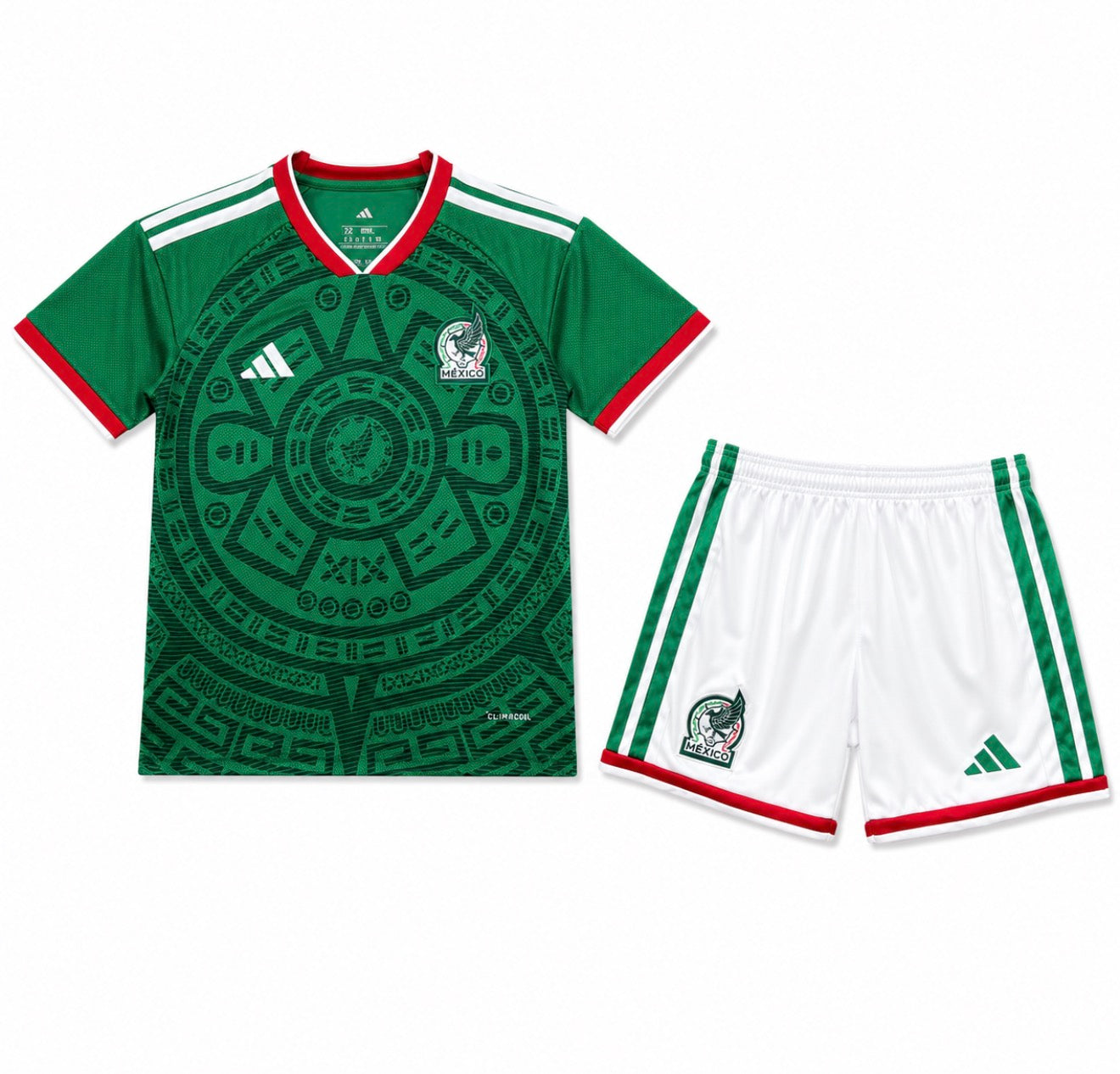 Maillot Enfant Mexique Domicile 2026 CDM Fábrica das Tailandesas