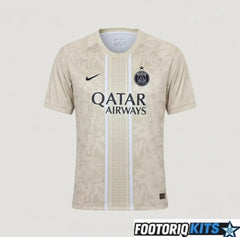 Maillot Paris Saint-Germain Beige 2026 Fábrica das Tailandesas