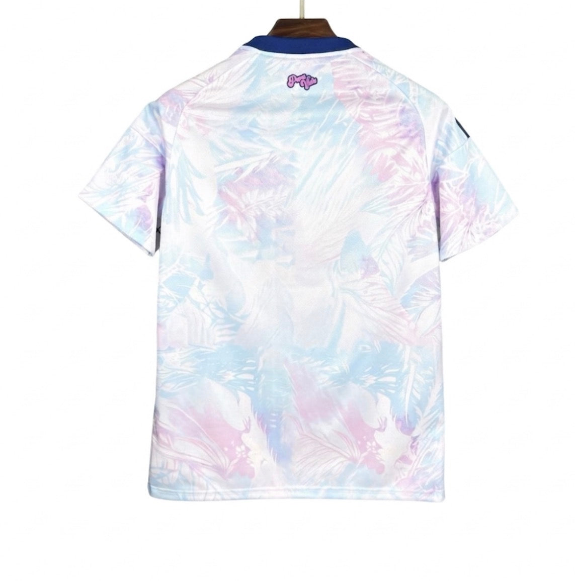 Maillot Costa Rica Extérieur 2026 Bleu et Rose Fábrica das Tailandesas