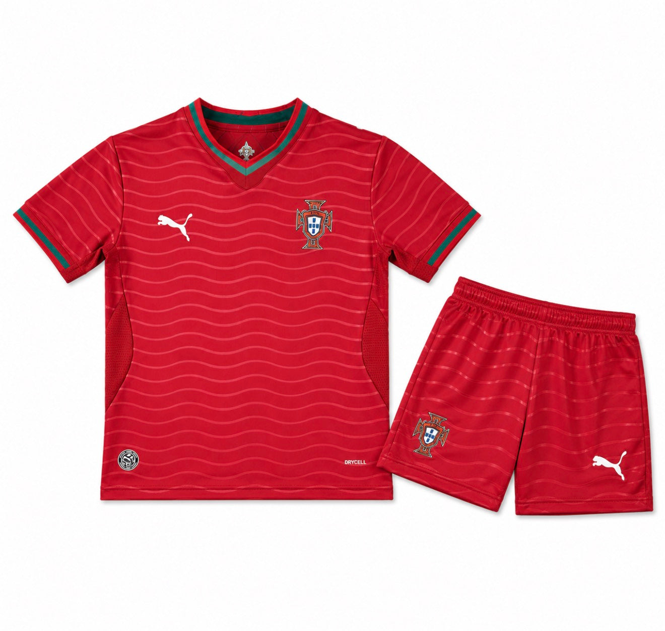 Maillot Enfant Portugal Domicile 2026 CDM Fábrica das Tailandesas