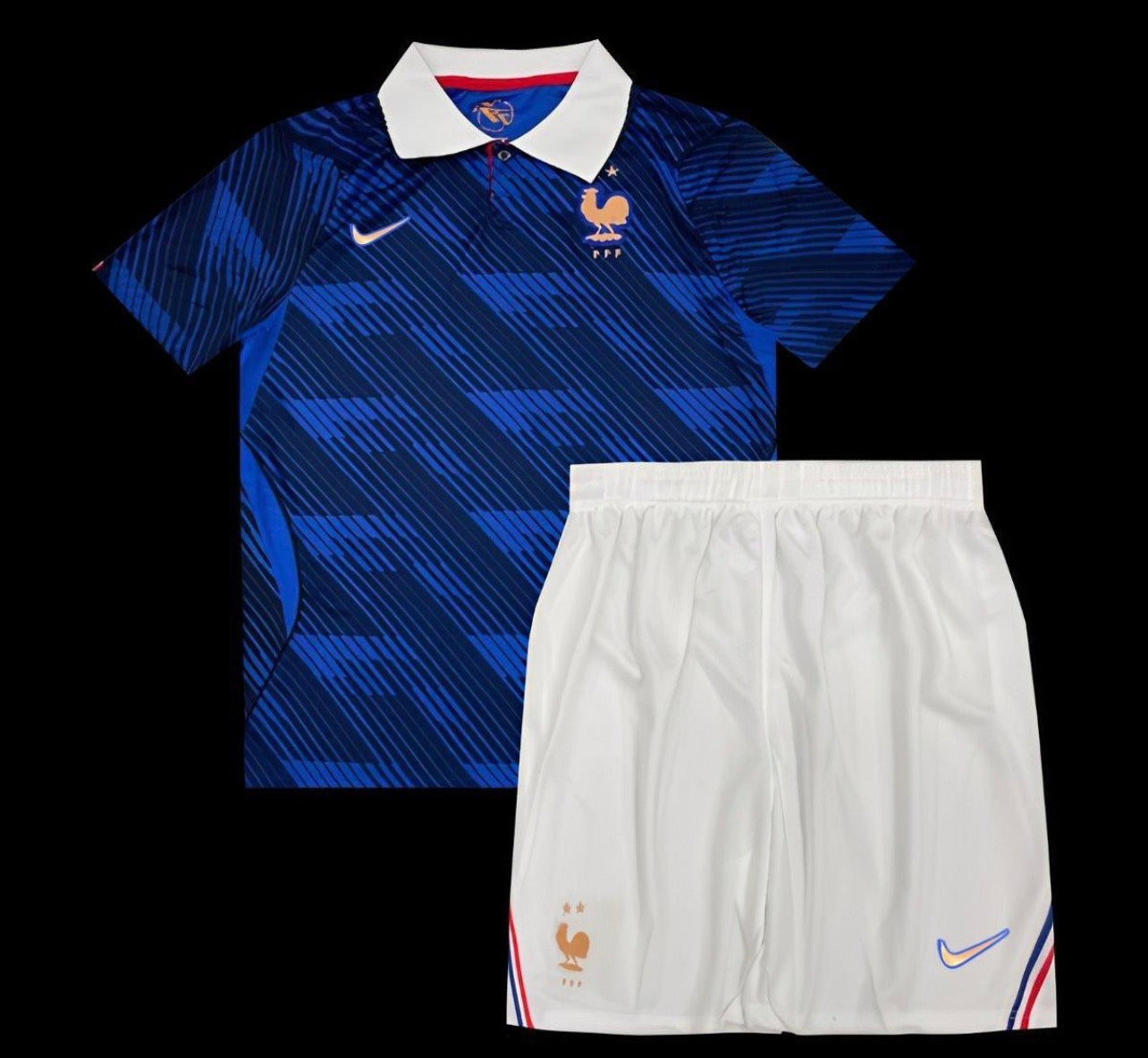 Maillot Enfant France Domicile 2026 CDM Fábrica das Tailandesas