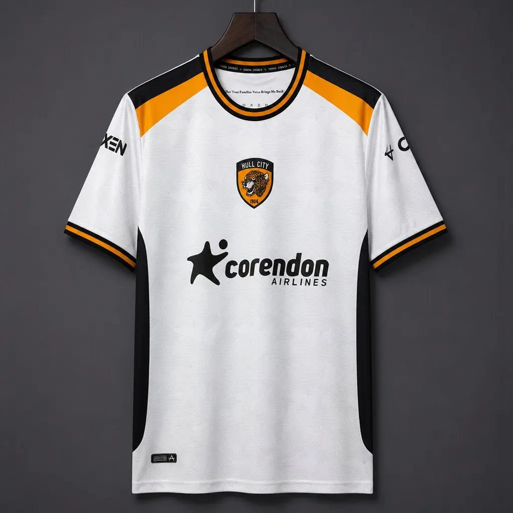 Maillot Hull City Extérieur 2026/27 Fábrica das Tailandesas