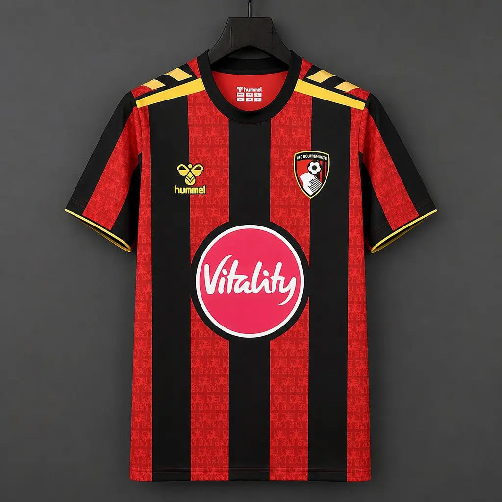 Maillot Bournemouth Domicile 2026/27 Fábrica das Tailandesas