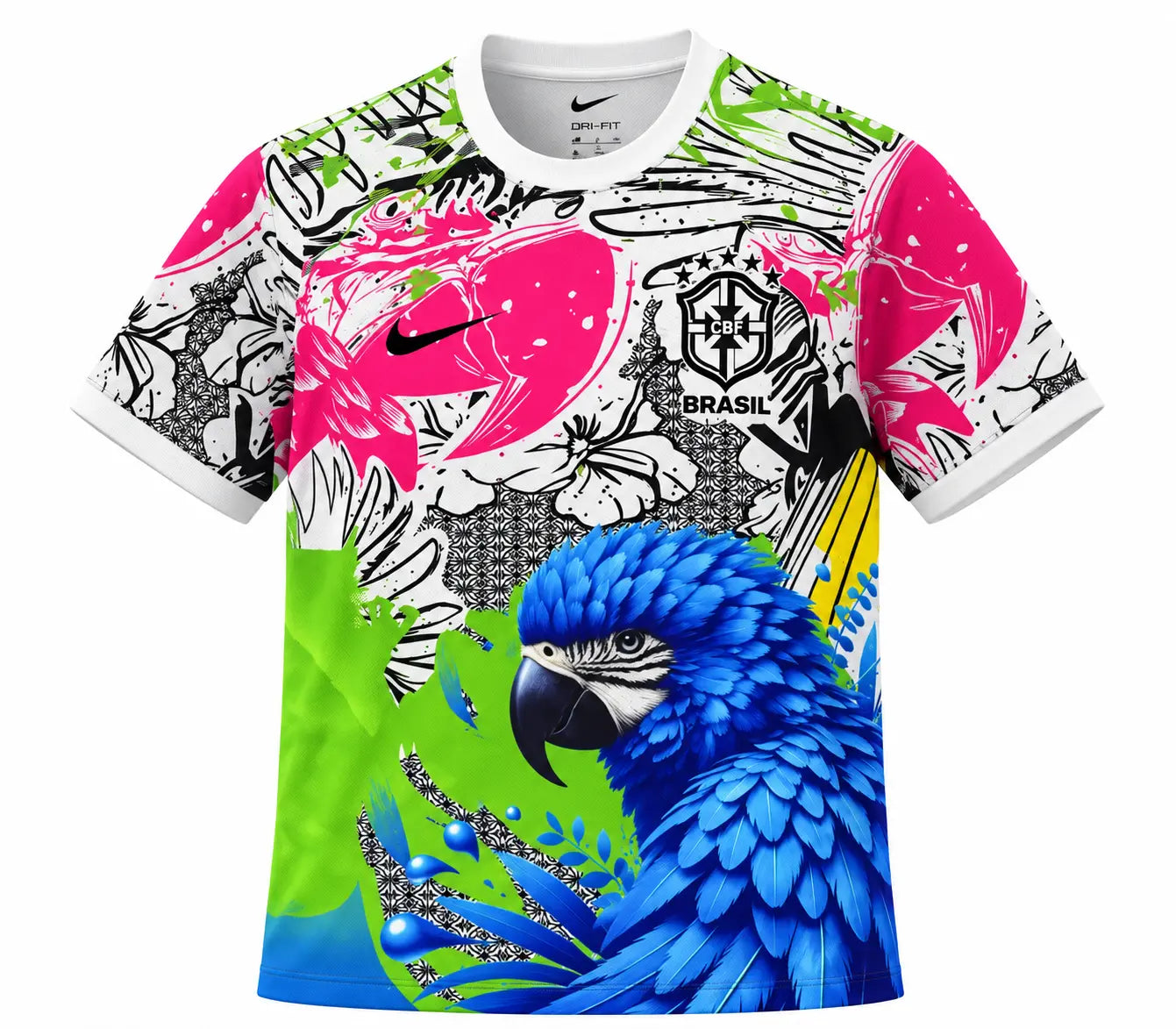 Brésil maillot Concept 2025 Perroquet Ma boutique