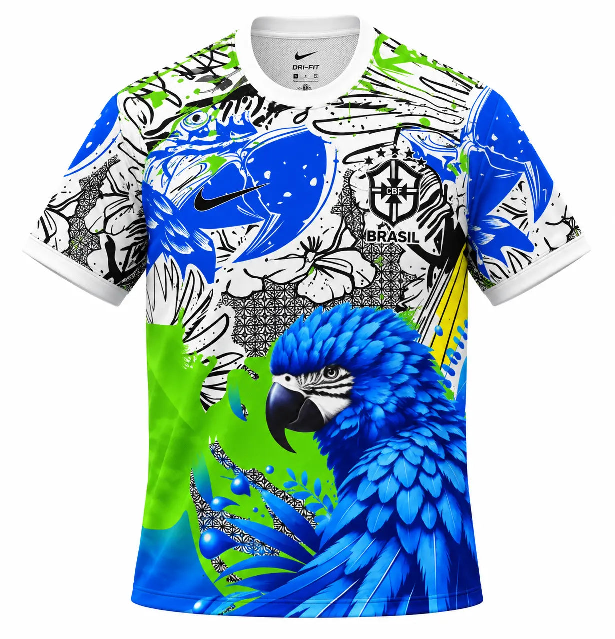 Brésil maillot Concept 2025 Perroquet Ma boutique