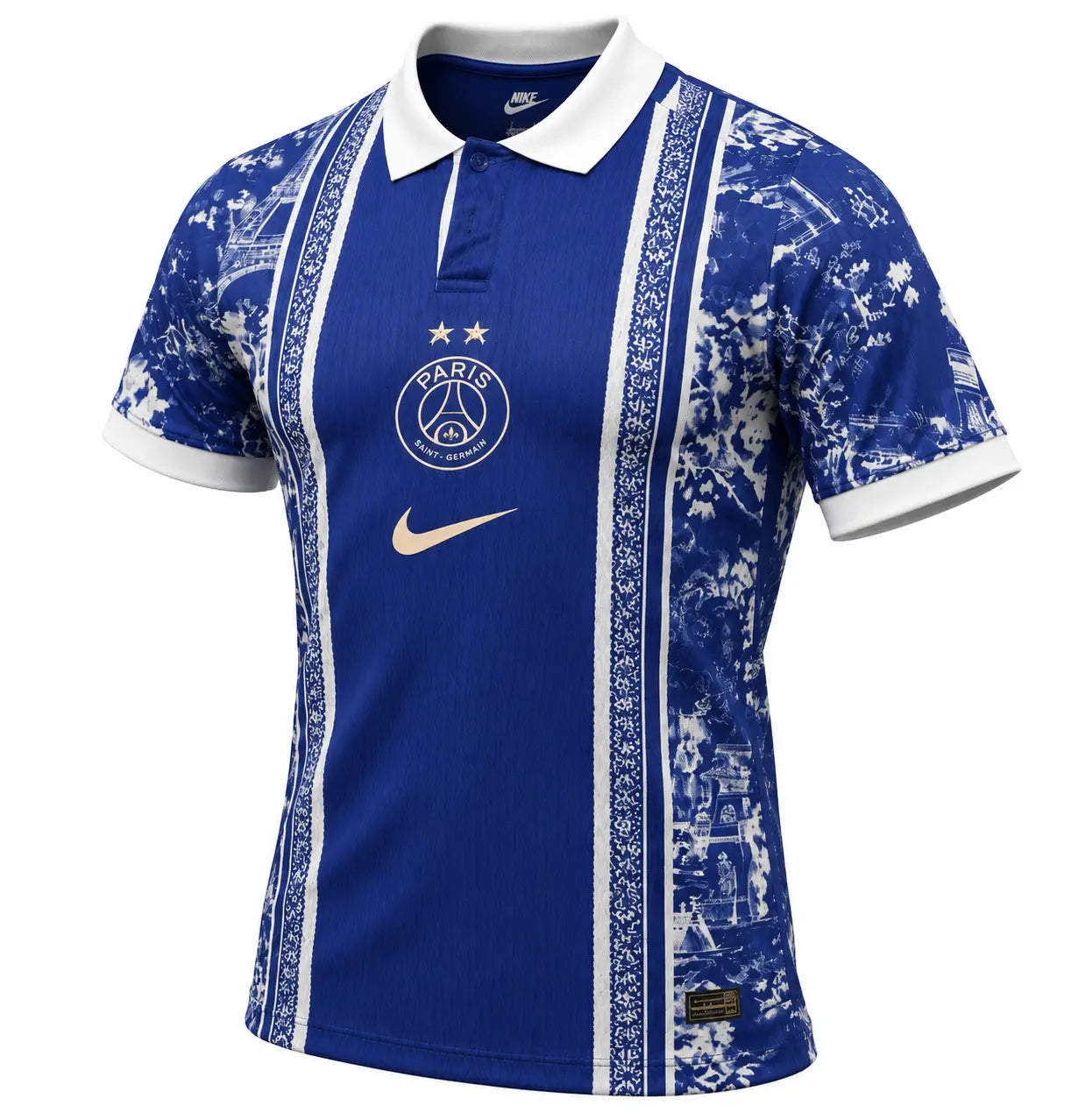 Maillot PSG Édition Paris 2026/27 Player 2 étoiles Fábrica das Tailandesas