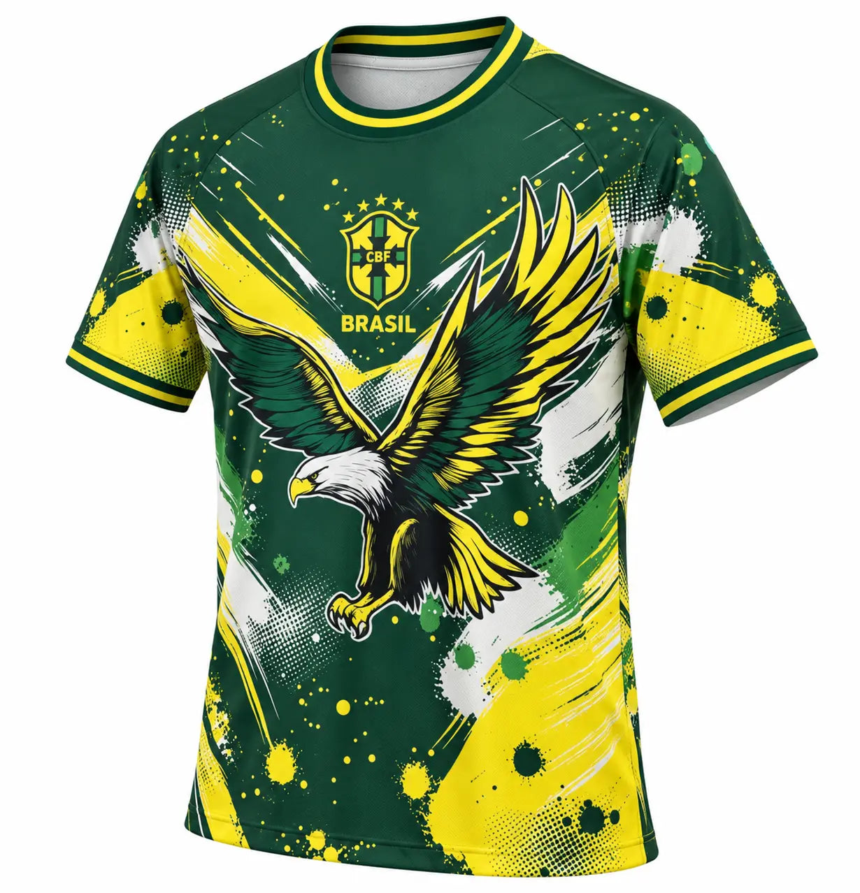 Maillot Brésil Concept Aigle Vert 2025 Footoriq Kits