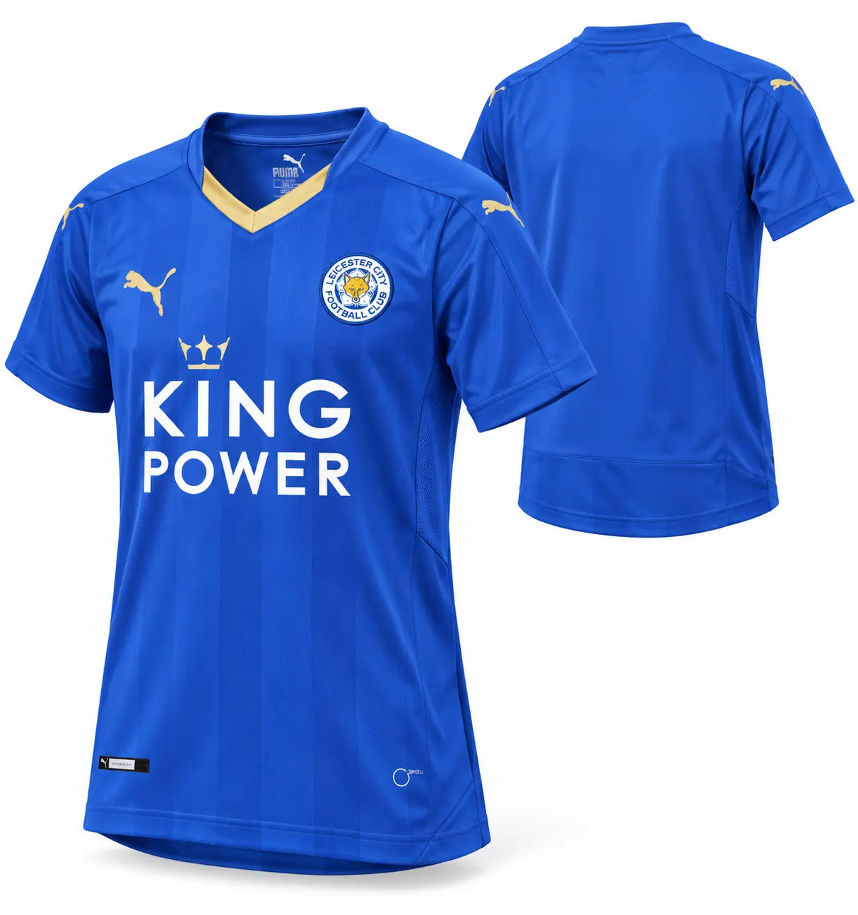 Maillot rétro 15/16 Leicester City domicile Fábrica das Tailandesas