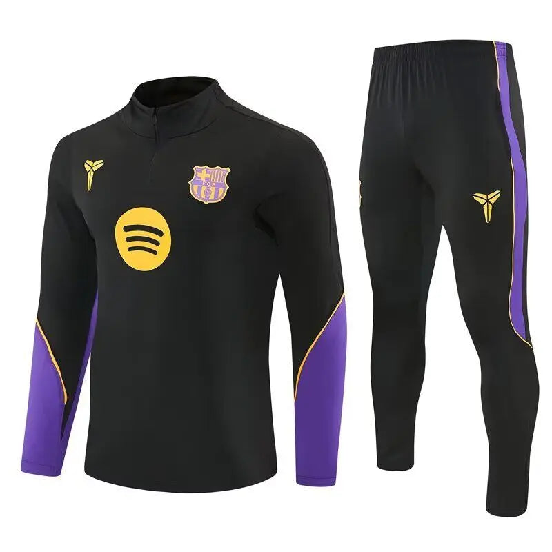 Kit Survêtement FC Barcelone Noir et Violet 2026/27