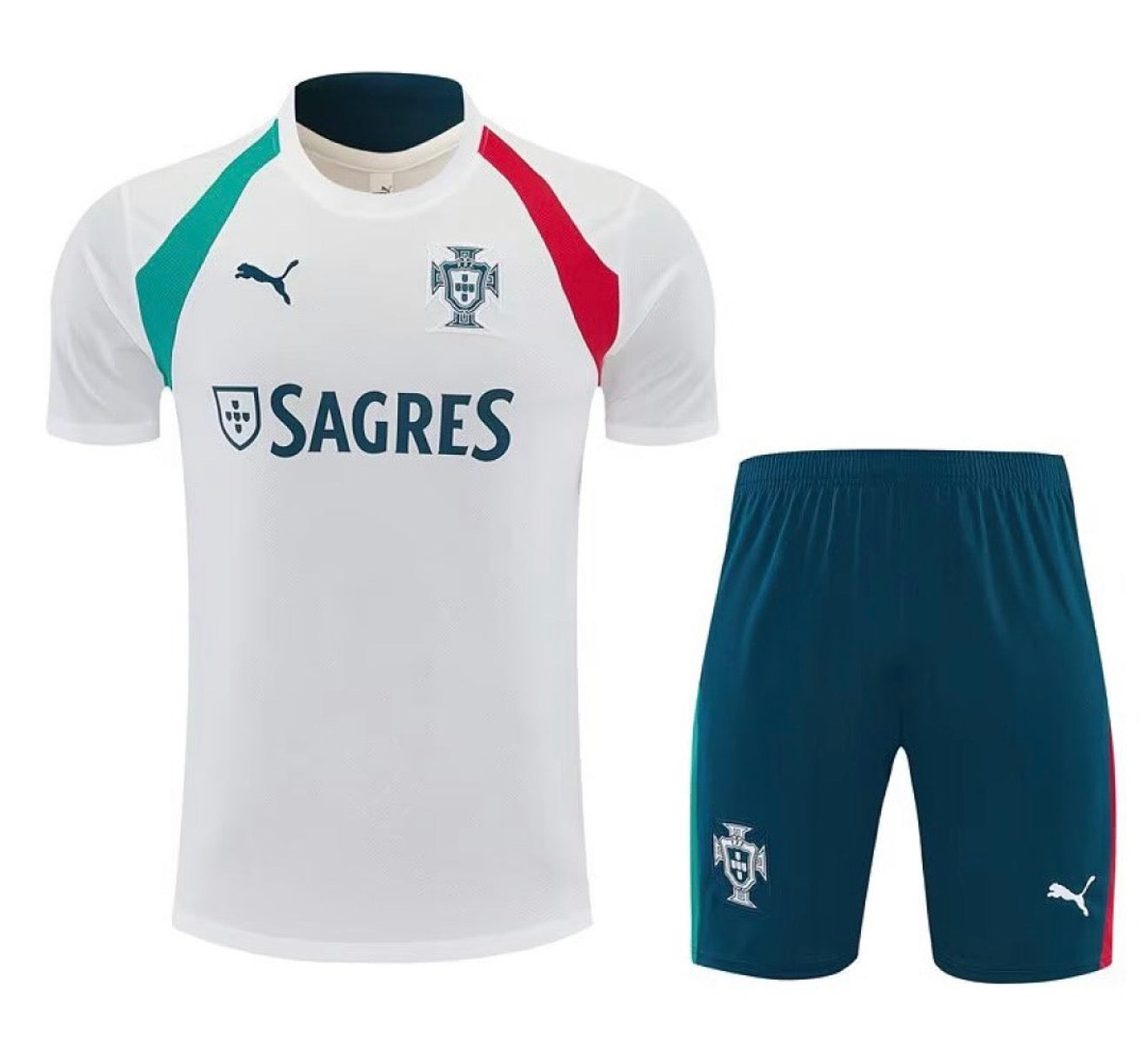 Kit Entraînement Portugal Blanc 2026 Ma boutique