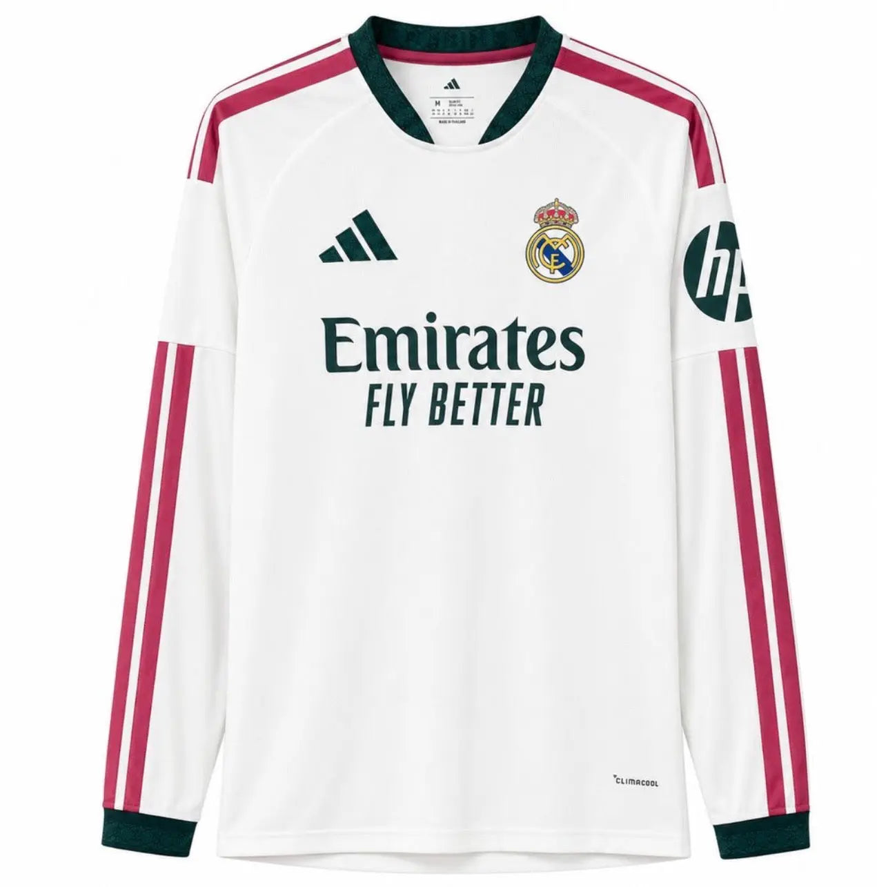 Maillot Real Madrid Domicile 2026 Manches Manches Longues Fábrica das Tailandesas